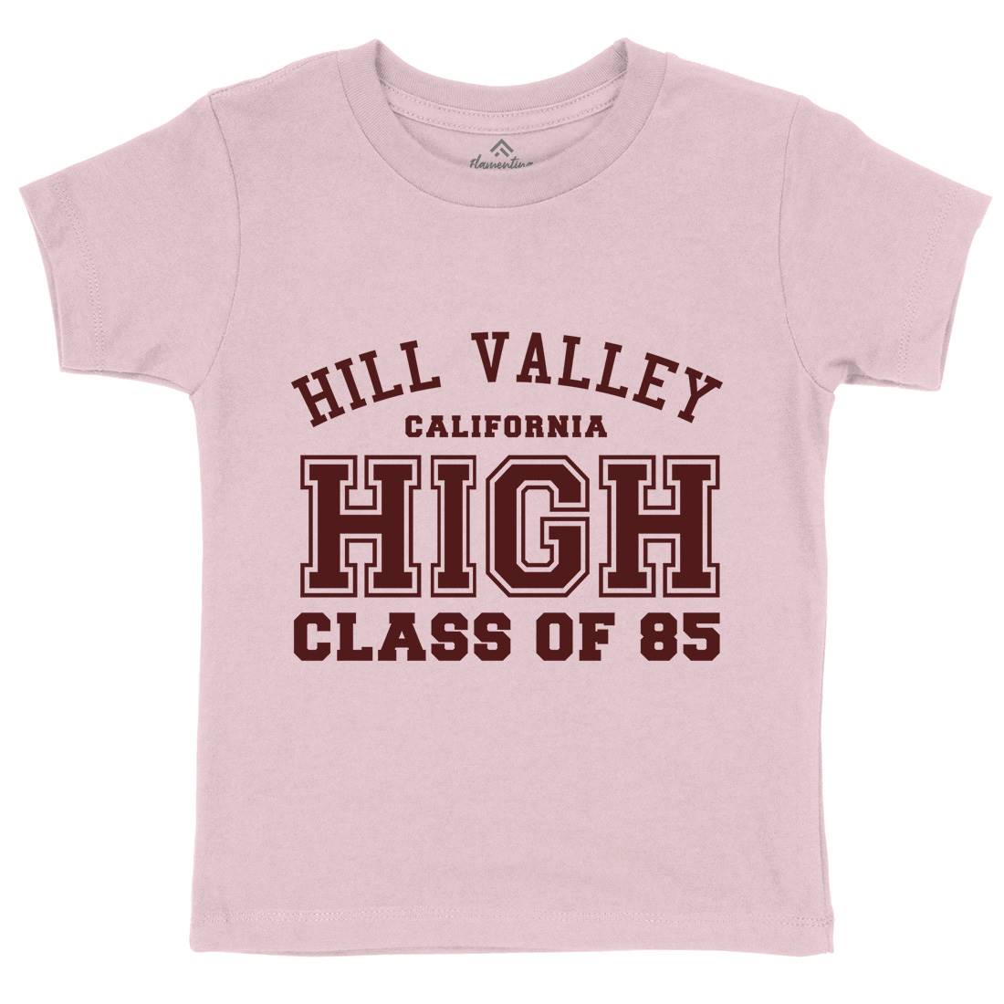 Hill Valley Kids Crew Neck T-Shirt Space D113