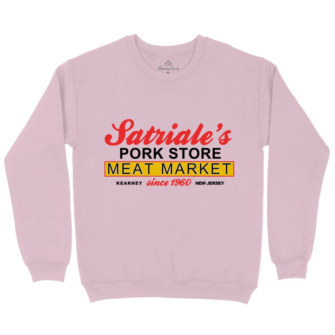 Satriale Meat Store Kids Crew Neck Sweatshirt Food D115
