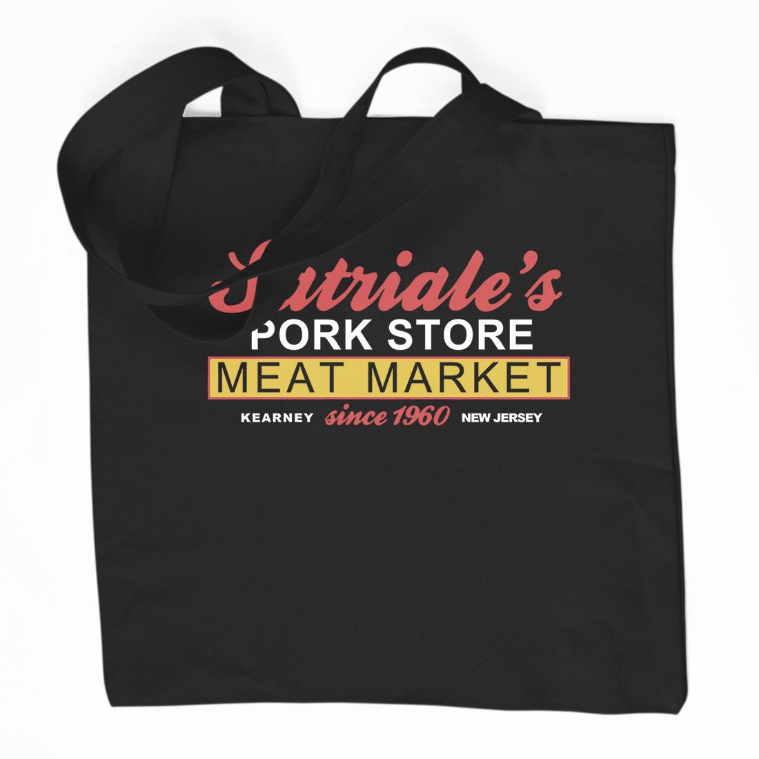 Satriale Meat Store Organic Premium Cotton Tote Bag Food D115