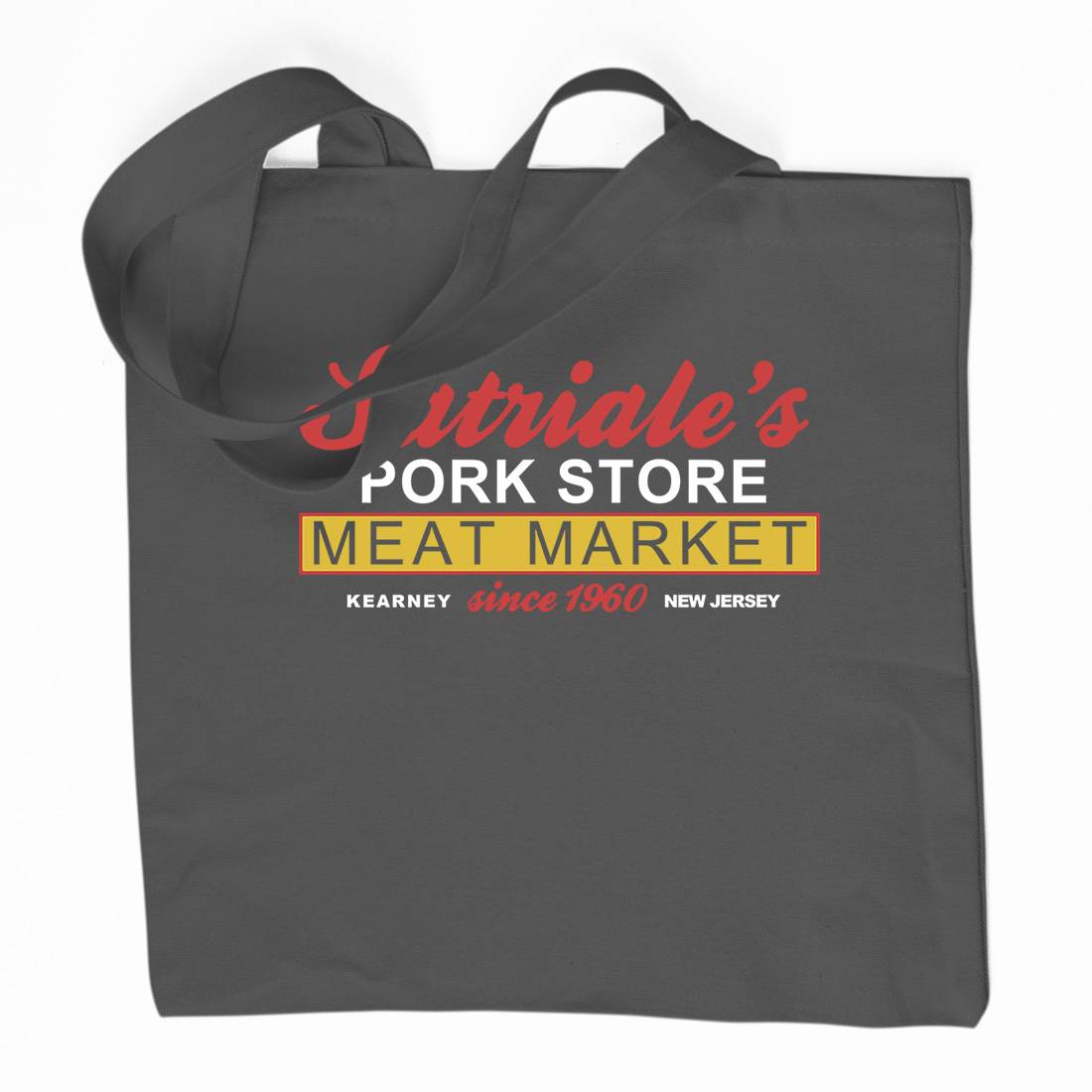 Satriale Meat Store Organic Premium Cotton Tote Bag Food D115