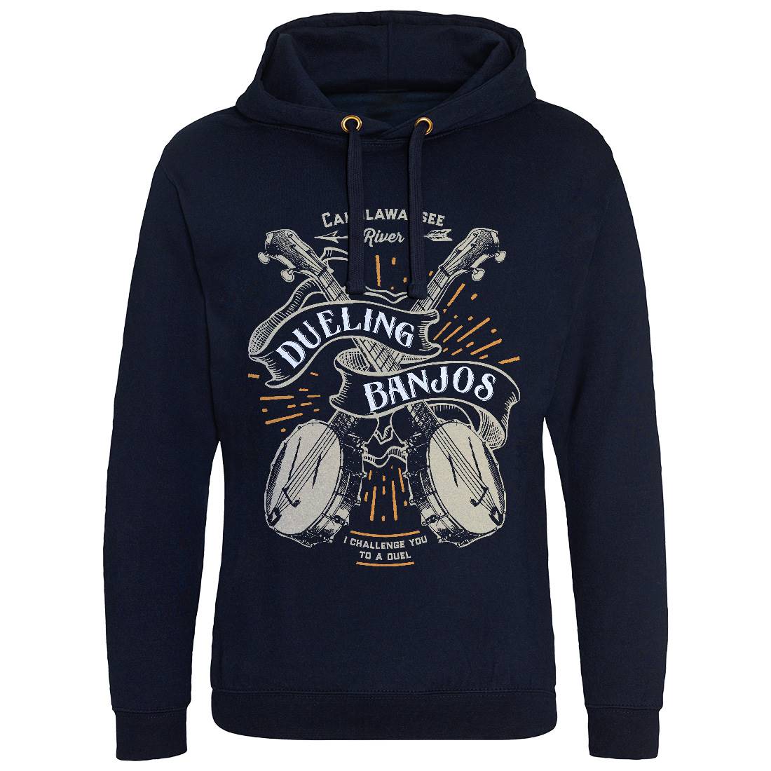 Dueling Banjos Mens Hoodie Without Pocket Horror D116