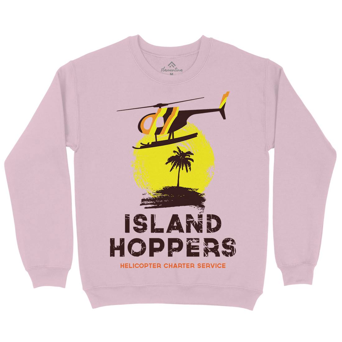 Island Hoppers Kids Crew Neck Sweatshirt Vehicles D117