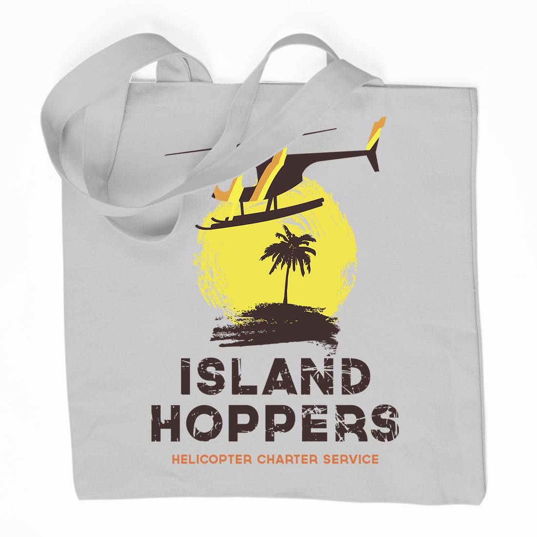 Island Hoppers Organic Premium Cotton Tote Bag Vehicles D117
