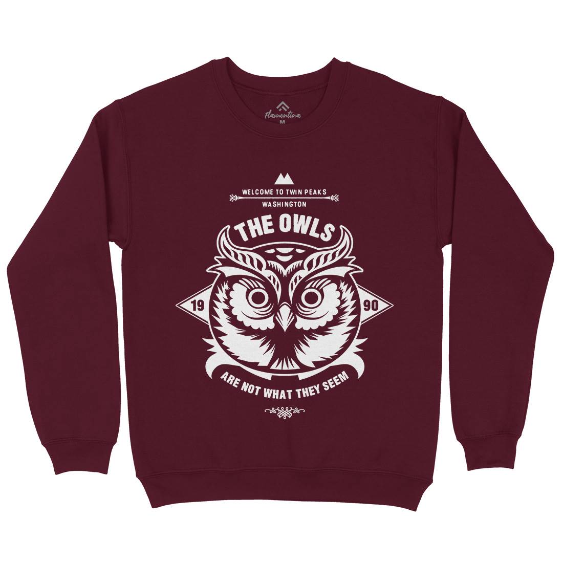 The Owls Mens Crew Neck Sweatshirt Animals D120