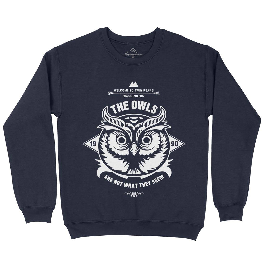The Owls Kids Crew Neck Sweatshirt Animals D120