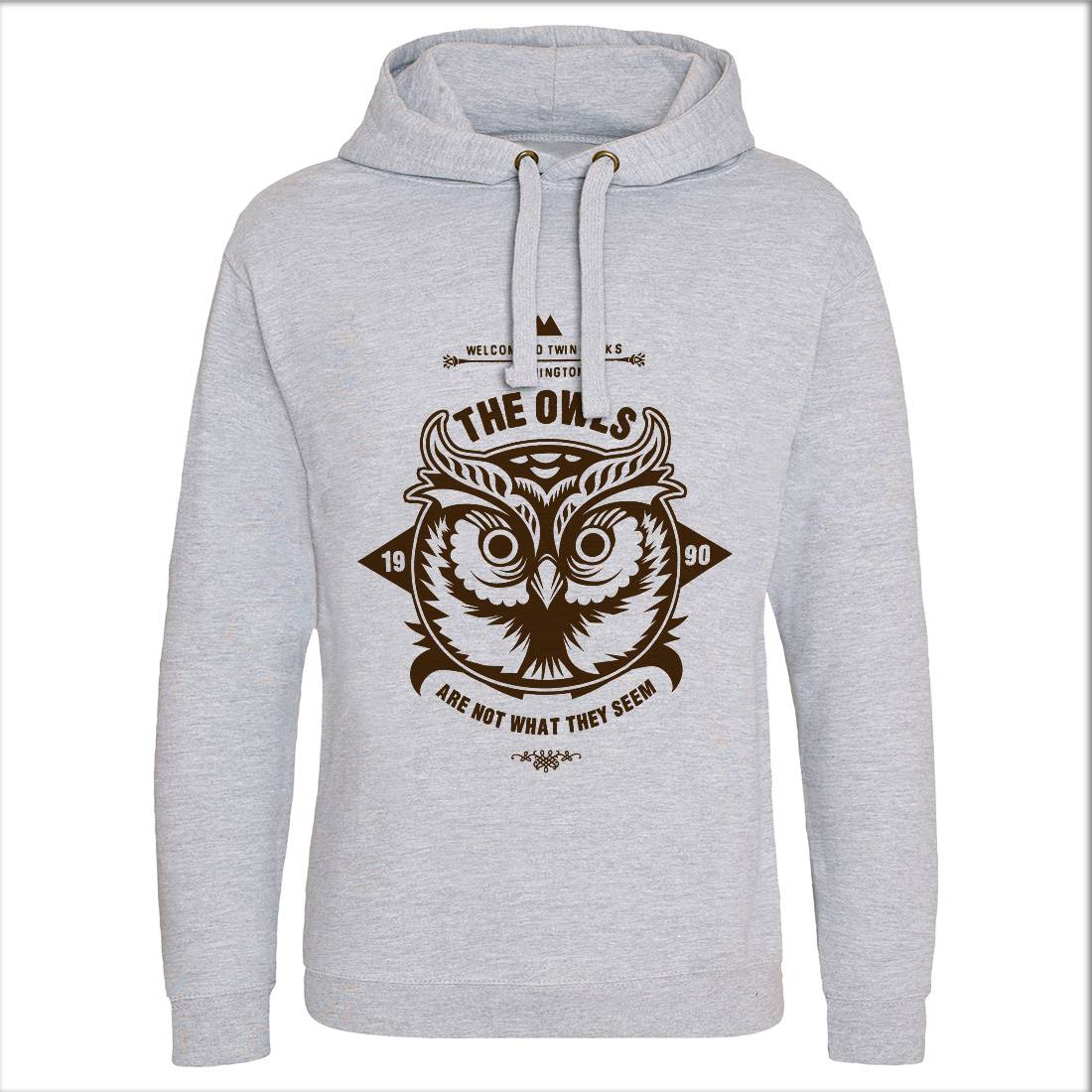 The Owls Mens Hoodie Without Pocket Animals D120