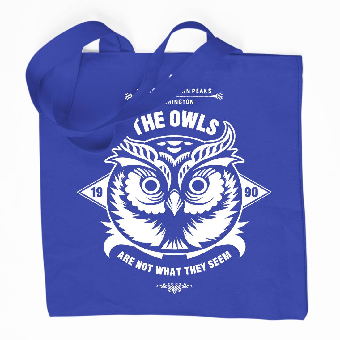 The Owls Organic Premium Cotton Tote Bag Animals D120