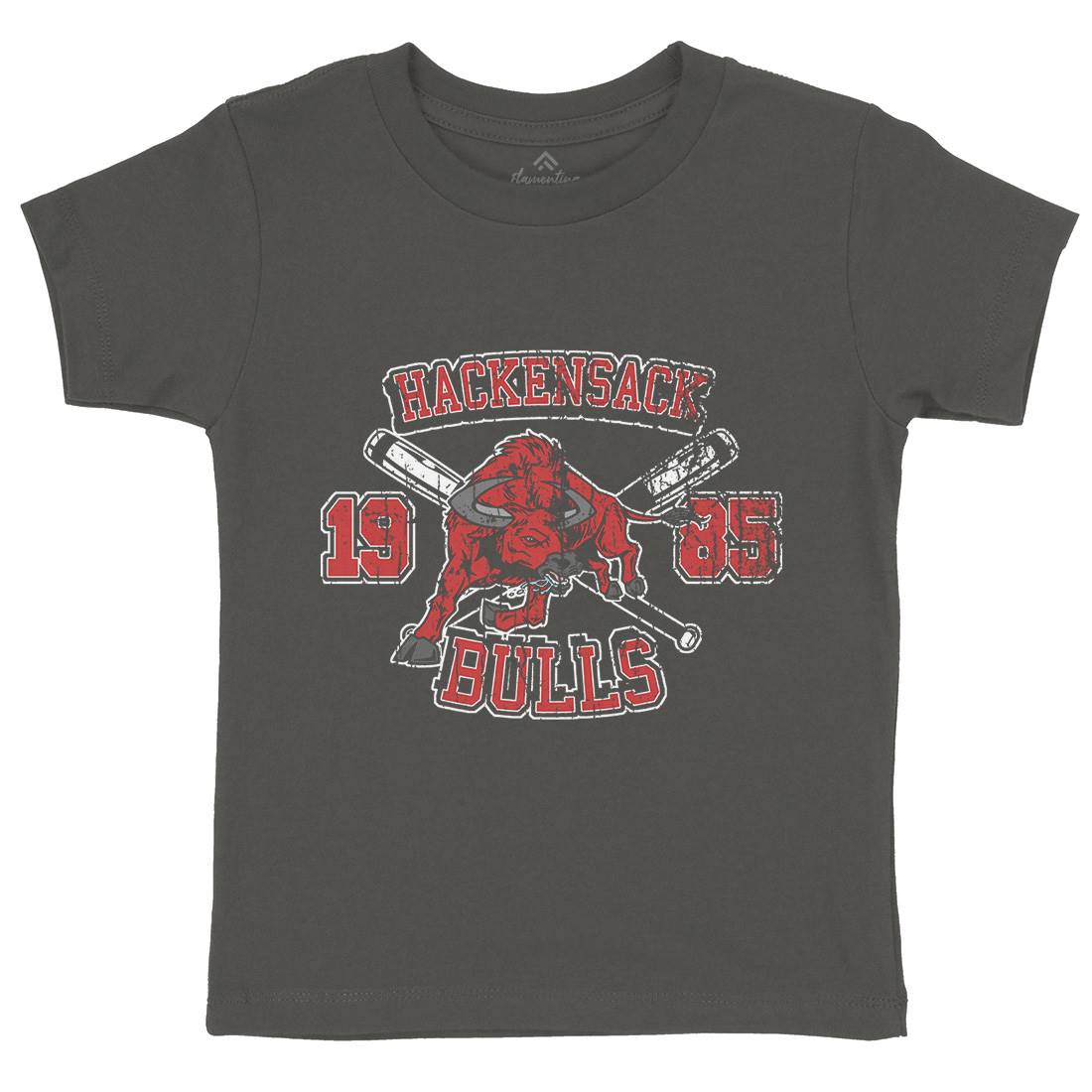 Hackensack Bulls Kids Crew Neck T-Shirt Sport D121