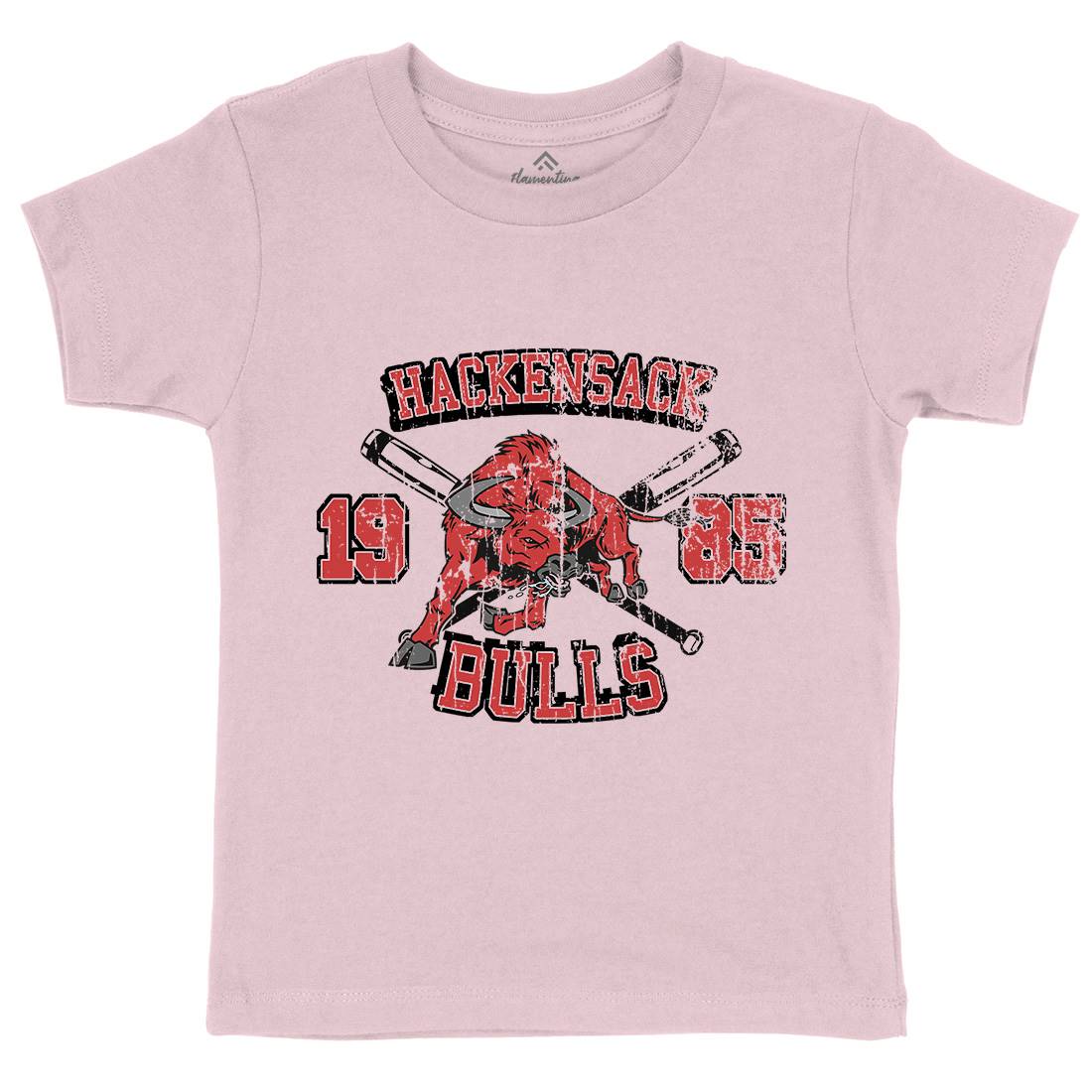 Hackensack Bulls Kids Organic Crew Neck T-Shirt Sport D121