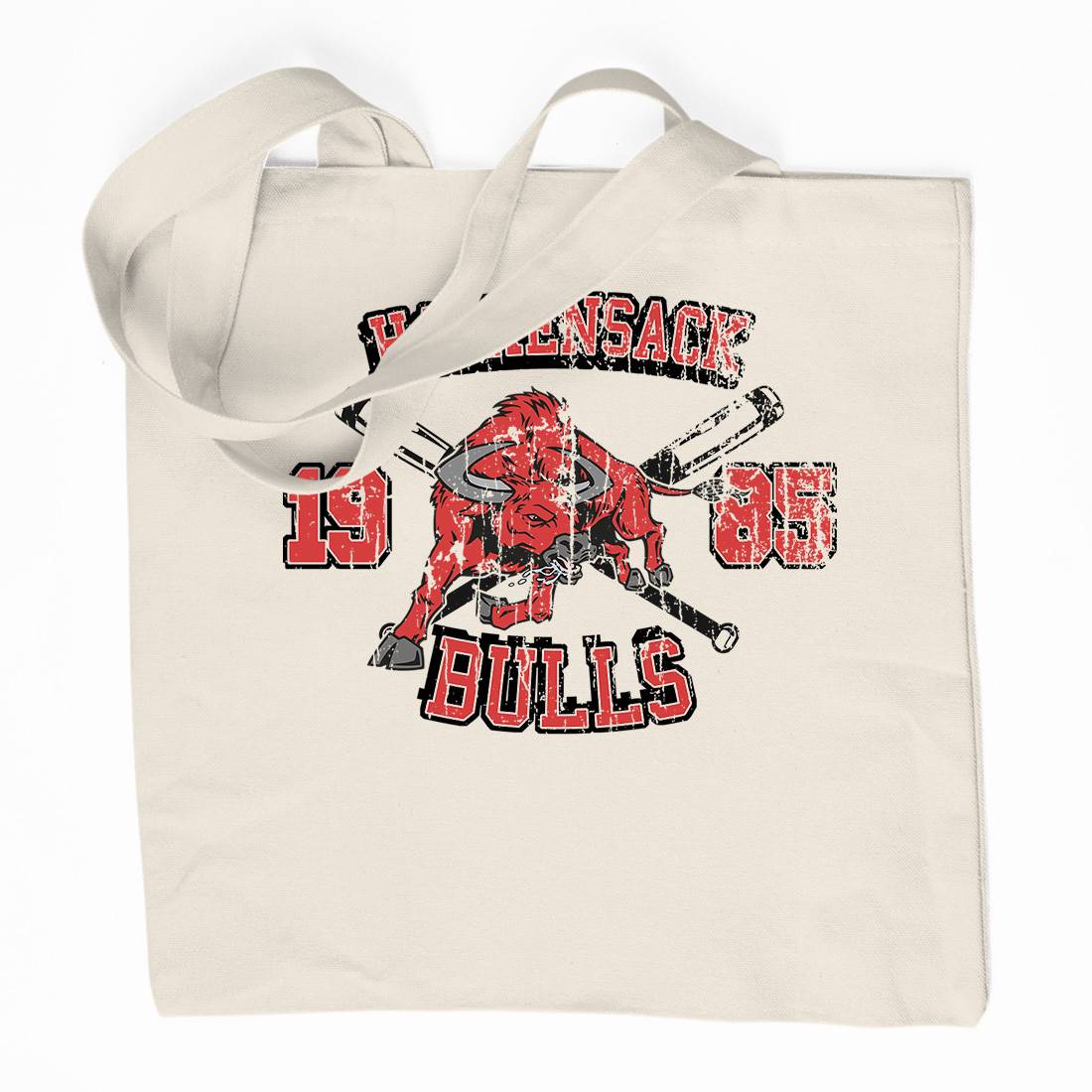 Hackensack Bulls Organic Premium Cotton Tote Bag Sport D121
