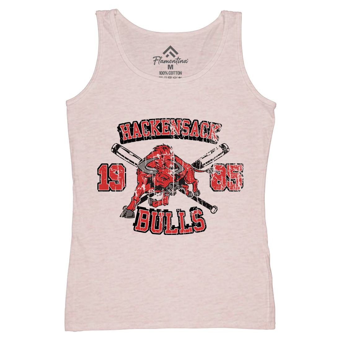 Hackensack Bulls Womens Organic Tank Top Vest Sport D121