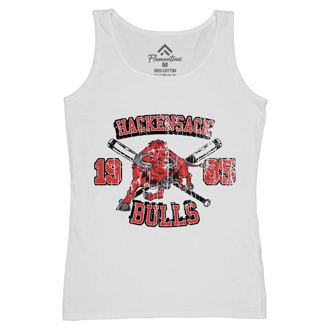 Hackensack Bulls Womens Organic Tank Top Vest Sport D121