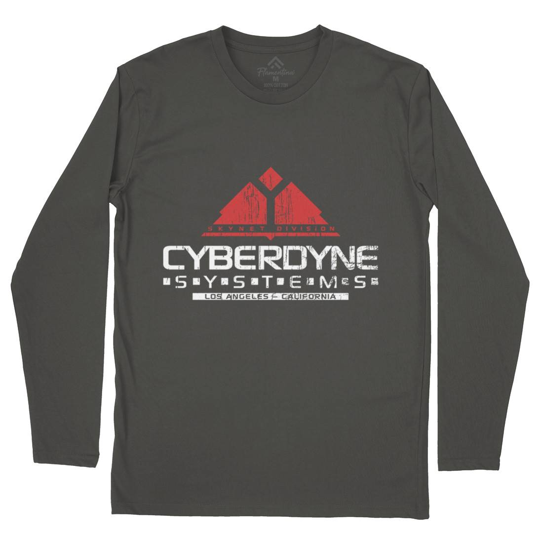 Cyberdyne Systems Mens Long Sleeve T-Shirt Space D122
