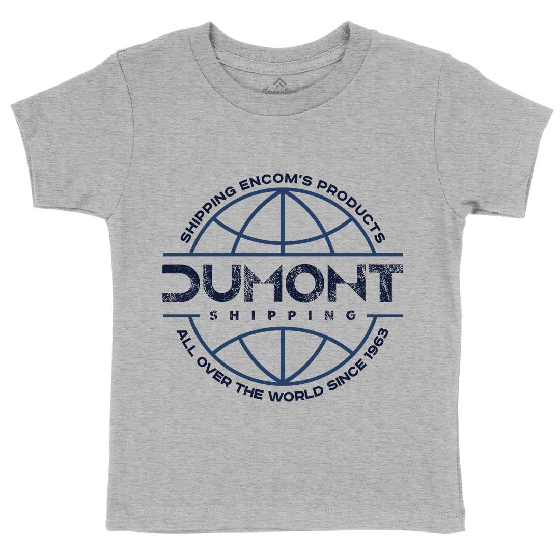 Dumont Shipping Kids Crew Neck T-Shirt Space D123