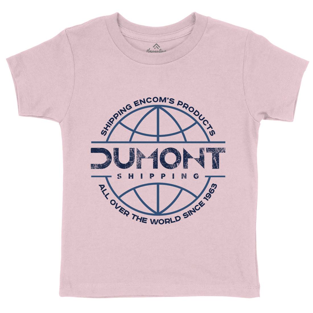 Dumont Shipping Kids Crew Neck T-Shirt Space D123