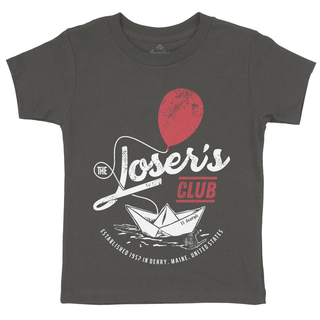 Losers Club Kids Crew Neck T-Shirt Horror D125
