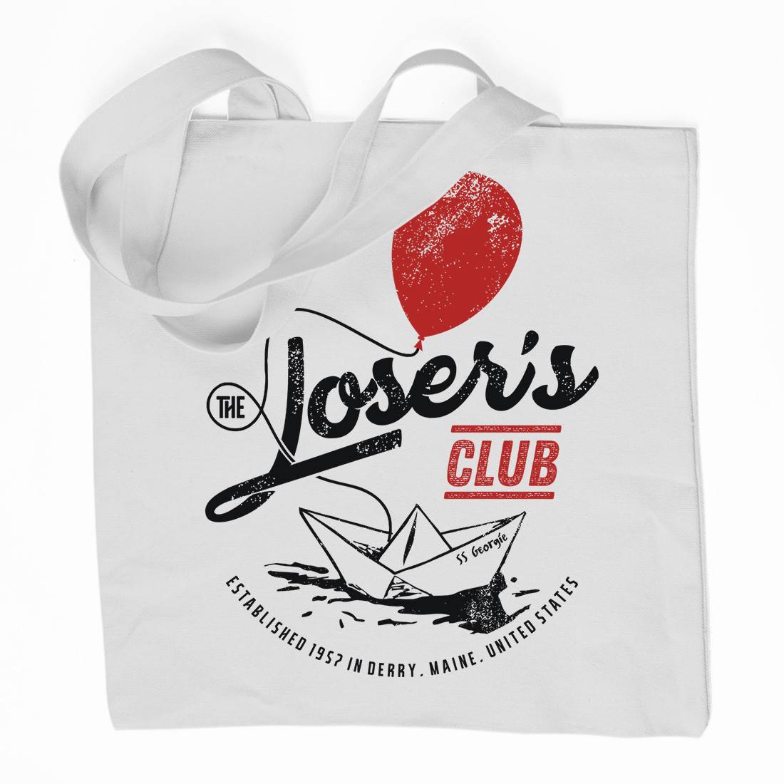 Losers Club Organic Premium Cotton Tote Bag Horror D125