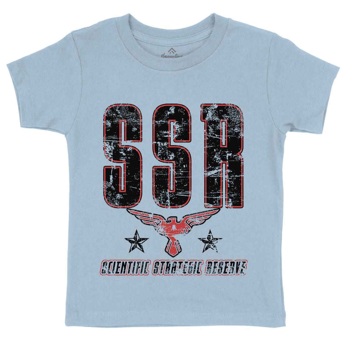 Ssr Kids Crew Neck T-Shirt Space D127