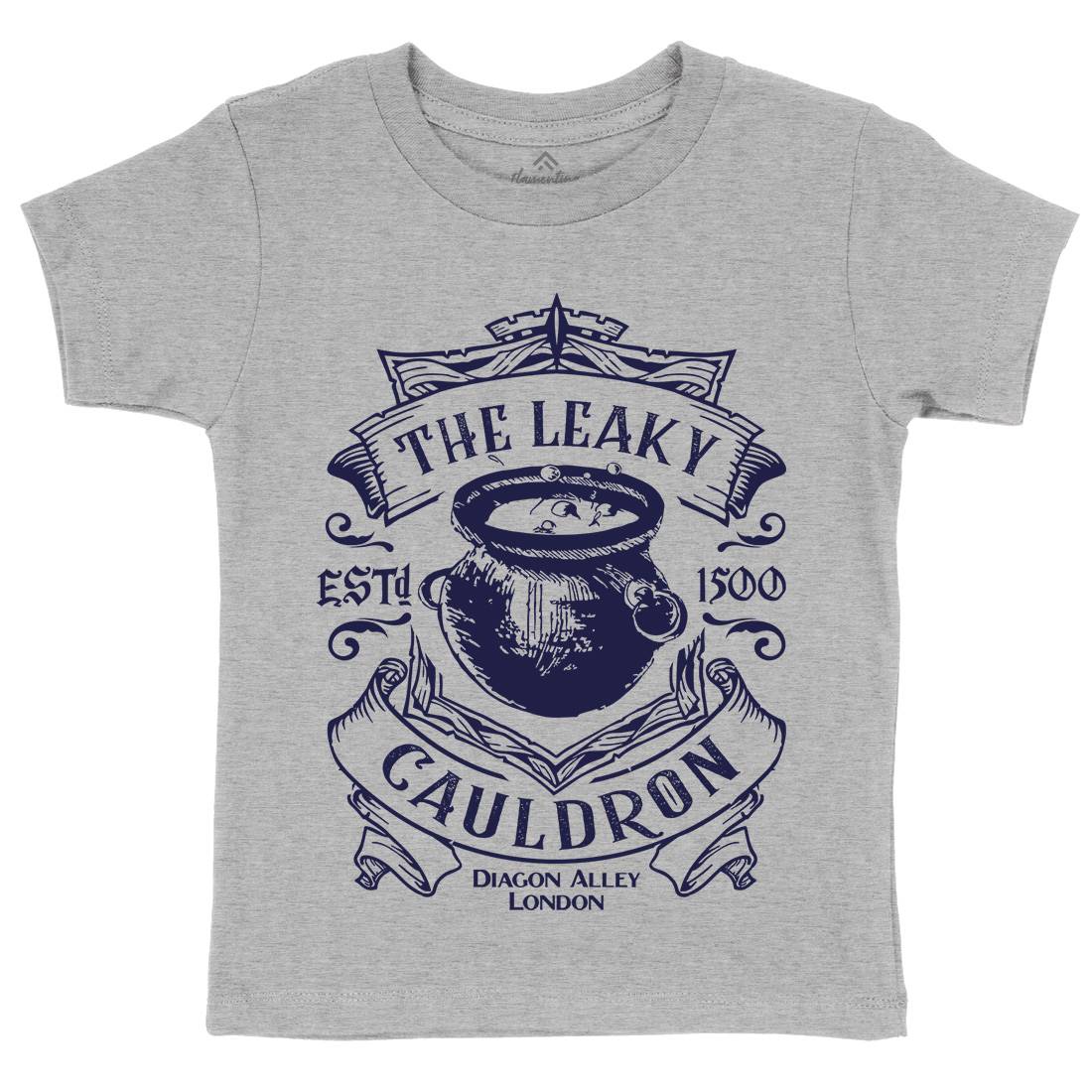 Leaky Cauldron Kids Organic Crew Neck T-Shirt Space D128
