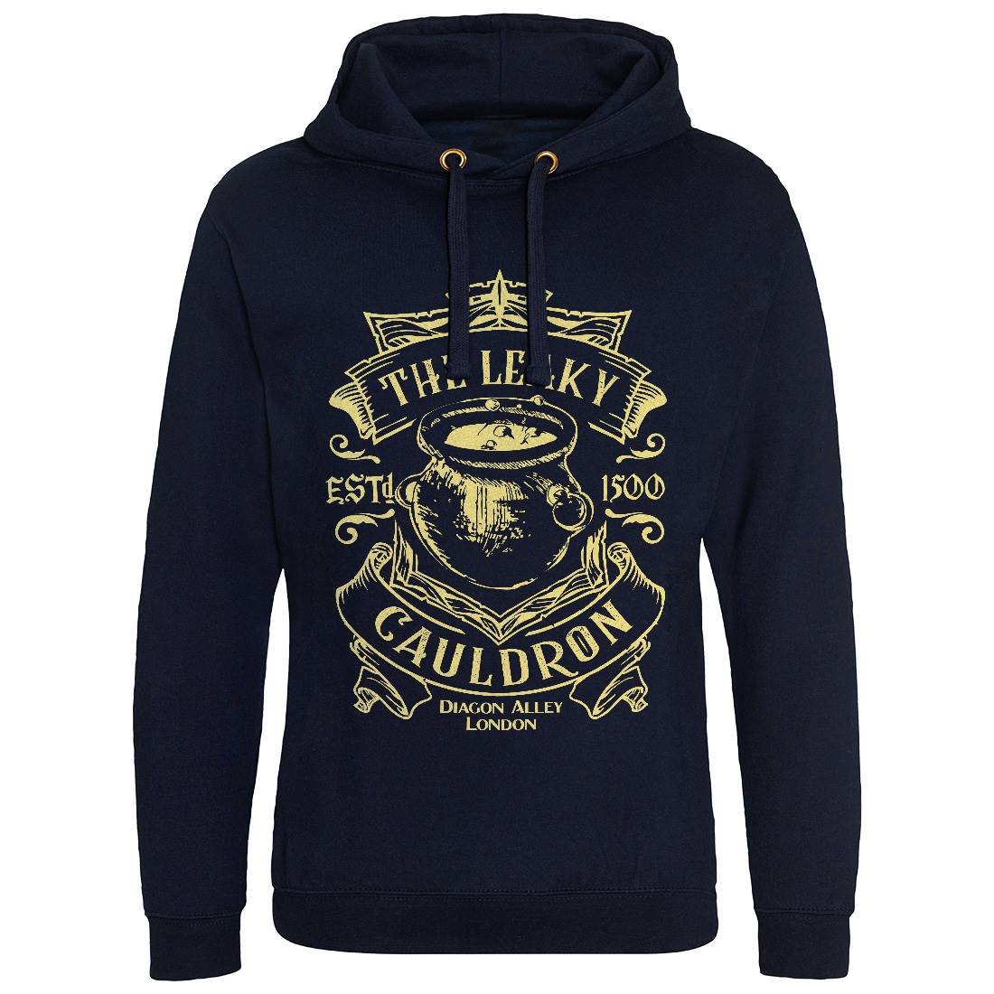 Leaky Cauldron Mens Hoodie Without Pocket Space D128