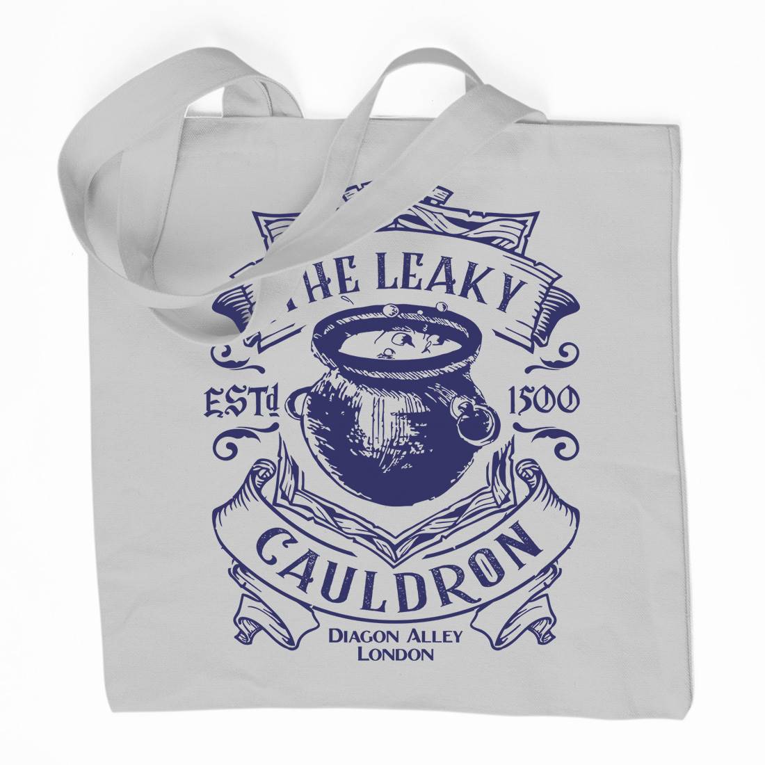 Leaky Cauldron Organic Premium Cotton Tote Bag Space D128
