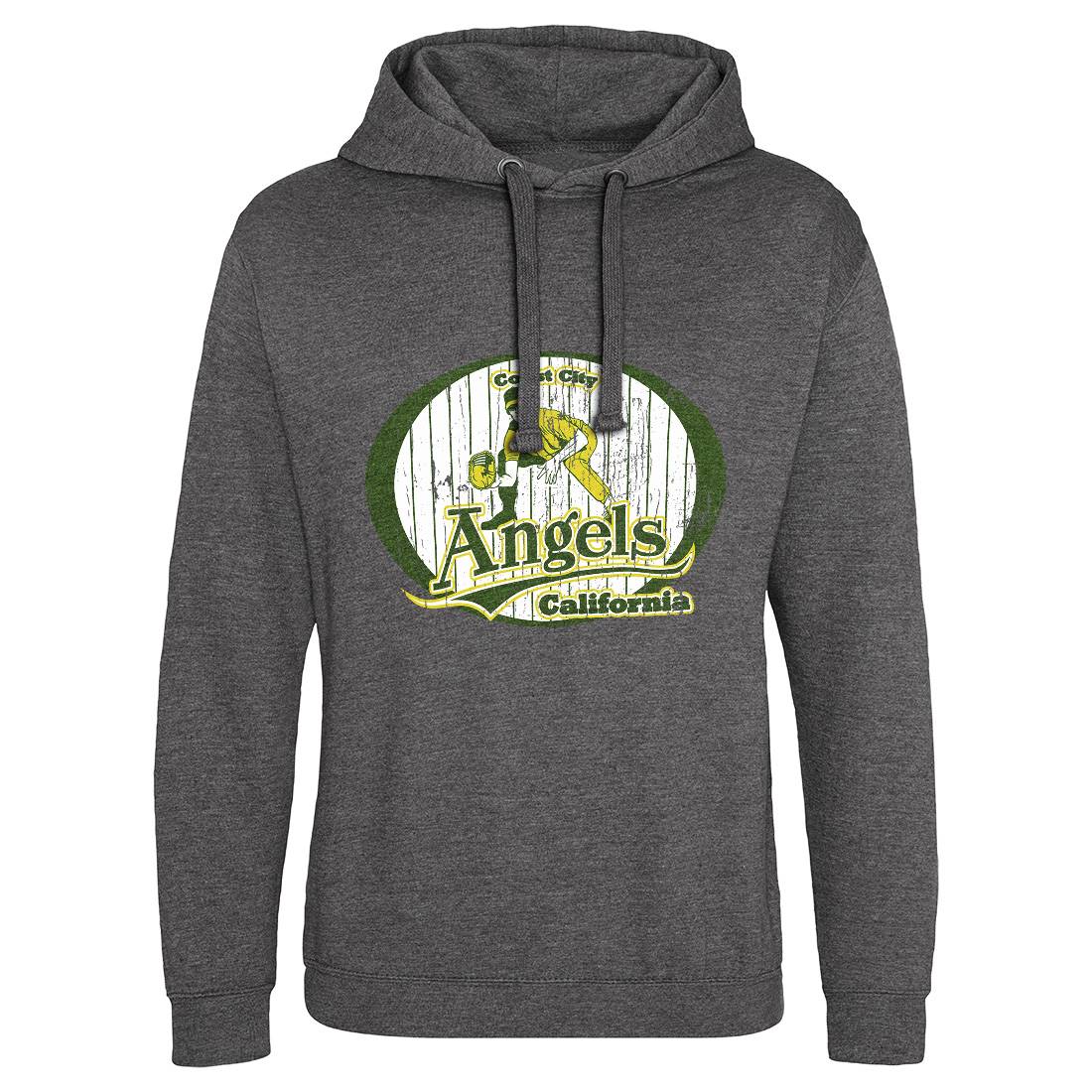 Coast City Angels Mens Hoodie Without Pocket Sport D129