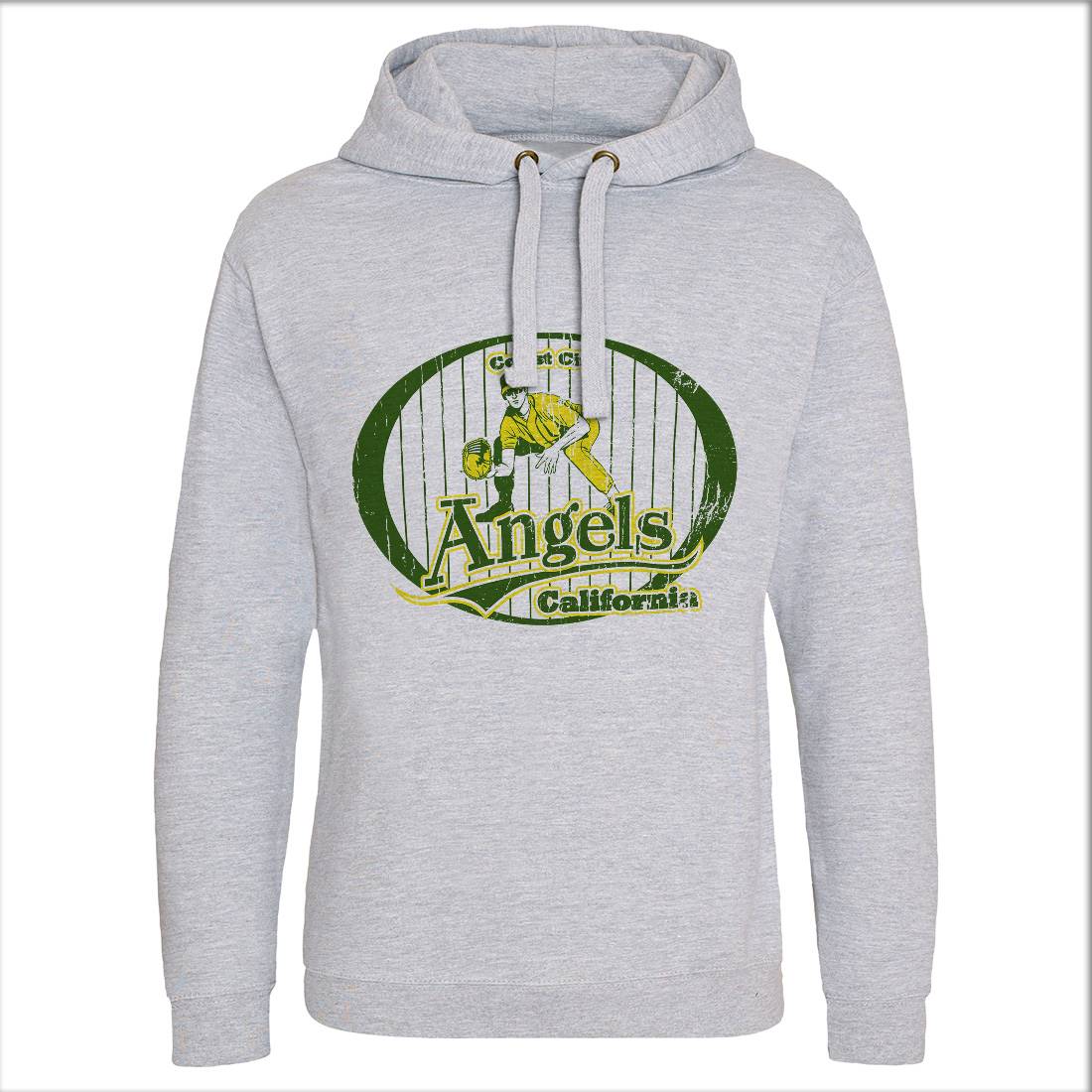 Coast City Angels Mens Hoodie Without Pocket Sport D129