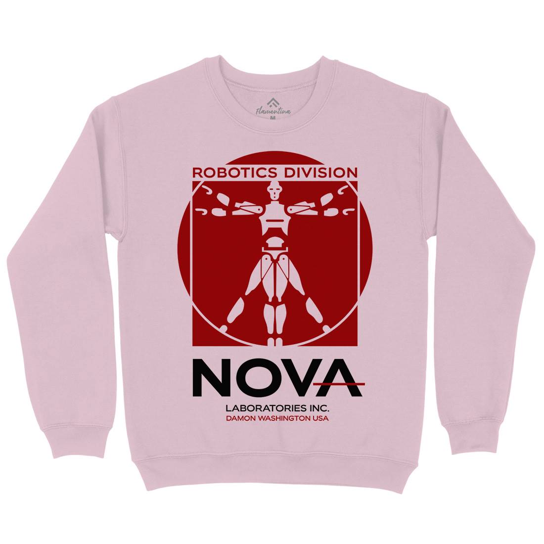 Nova Laboratories Inc Kids Crew Neck Sweatshirt Space D131
