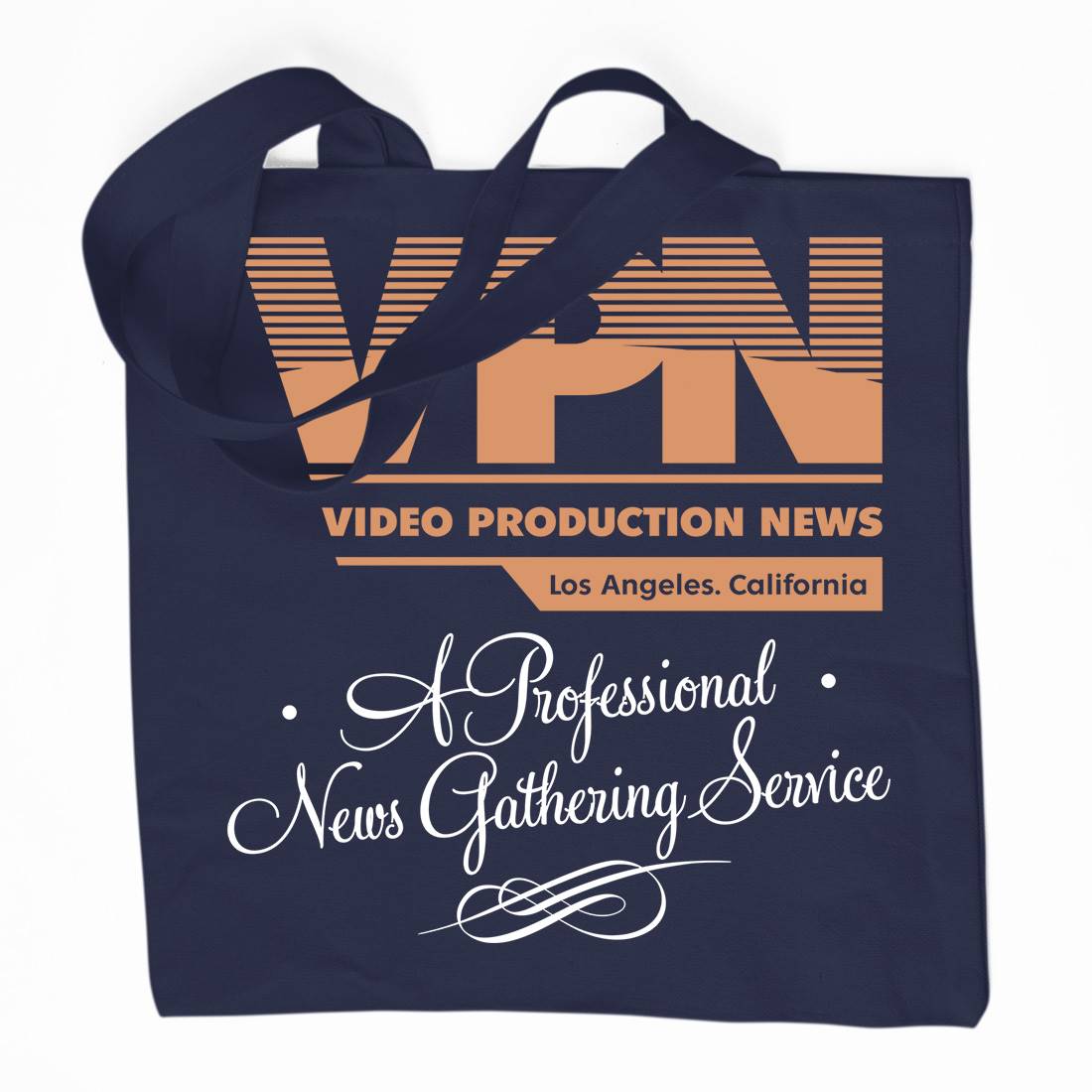 Video Production News Vpn Organic Premium Cotton Tote Bag Horror D132