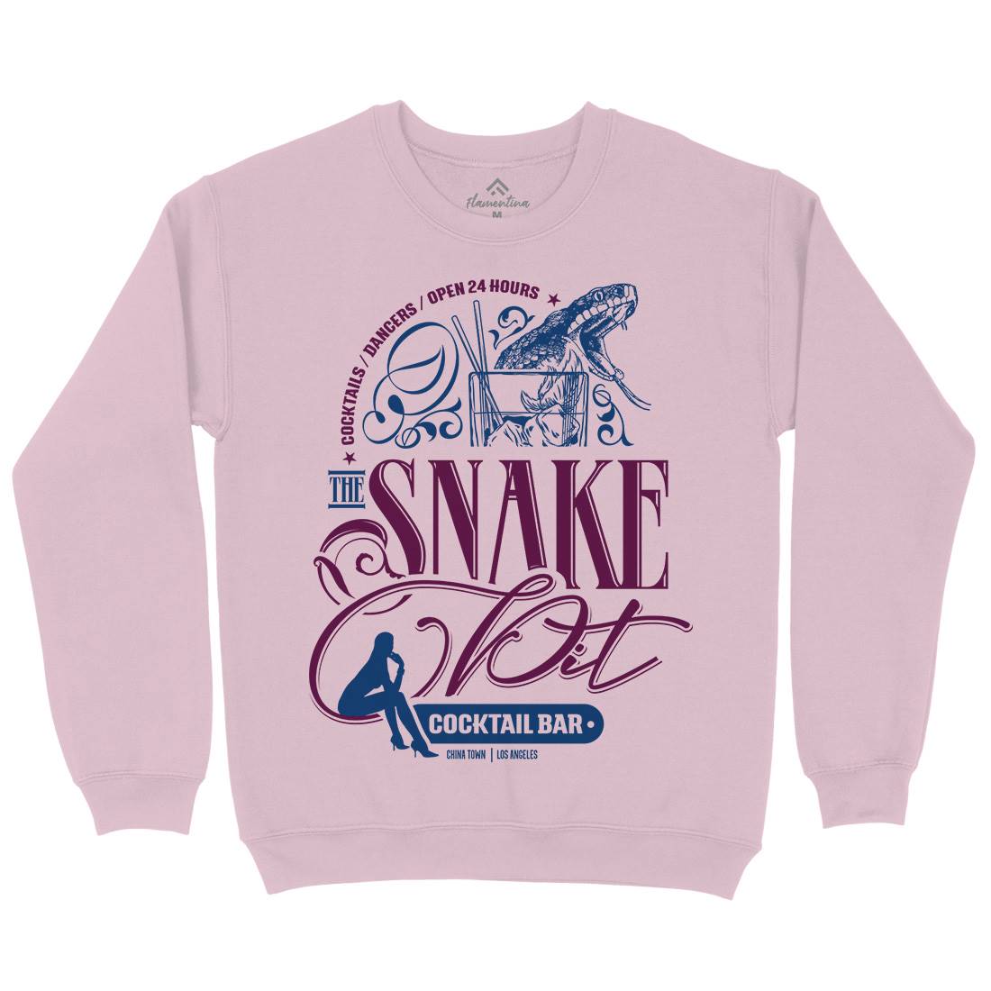 Snake Pit Kids Crew Neck Sweatshirt Space D133