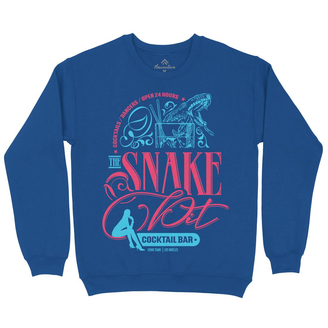 Snake Pit Kids Crew Neck Sweatshirt Space D133