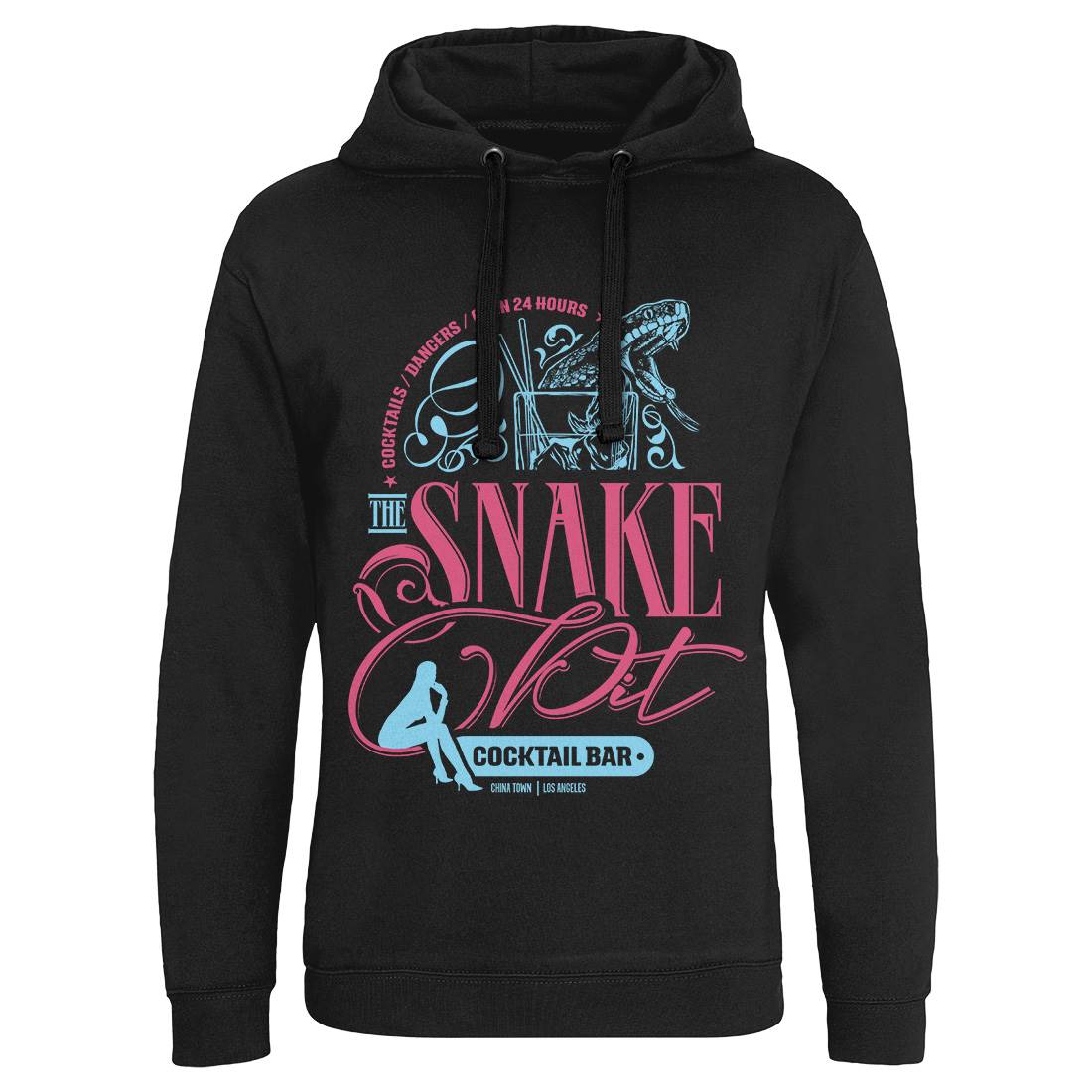Snake Pit Mens Hoodie Without Pocket Space D133