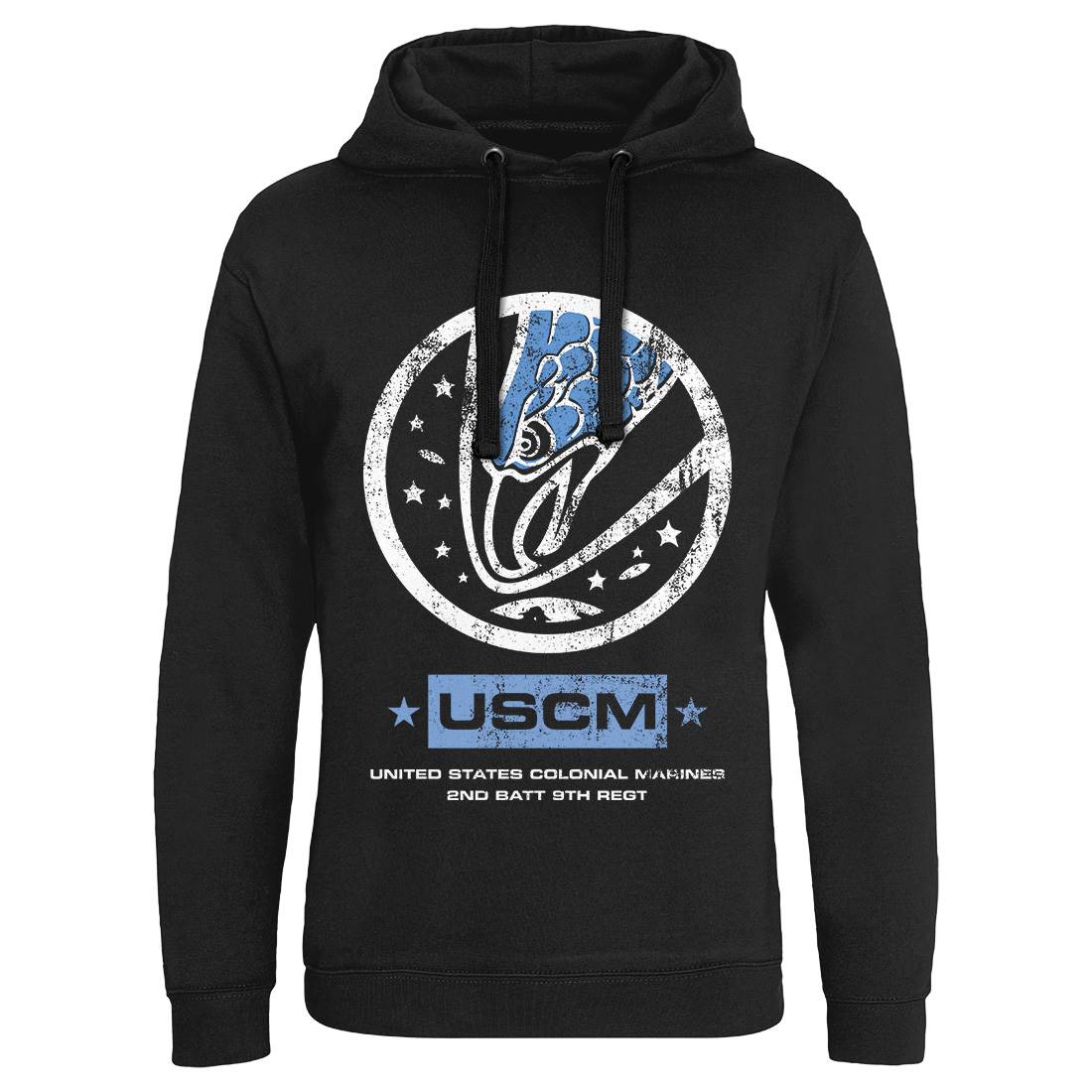 Uscm Mens Hoodie Without Pocket Space D135