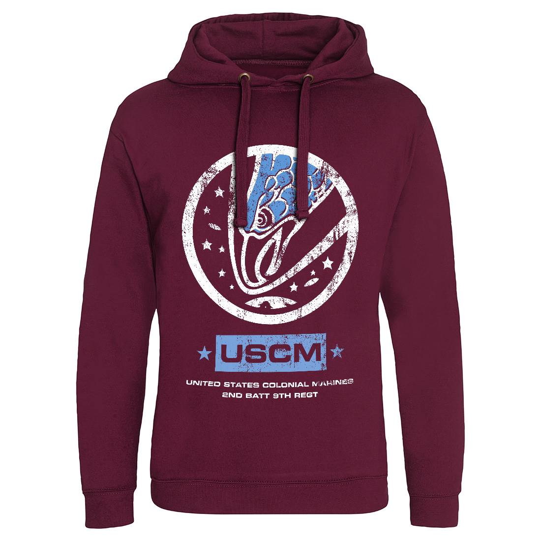 Uscm Mens Hoodie Without Pocket Space D135