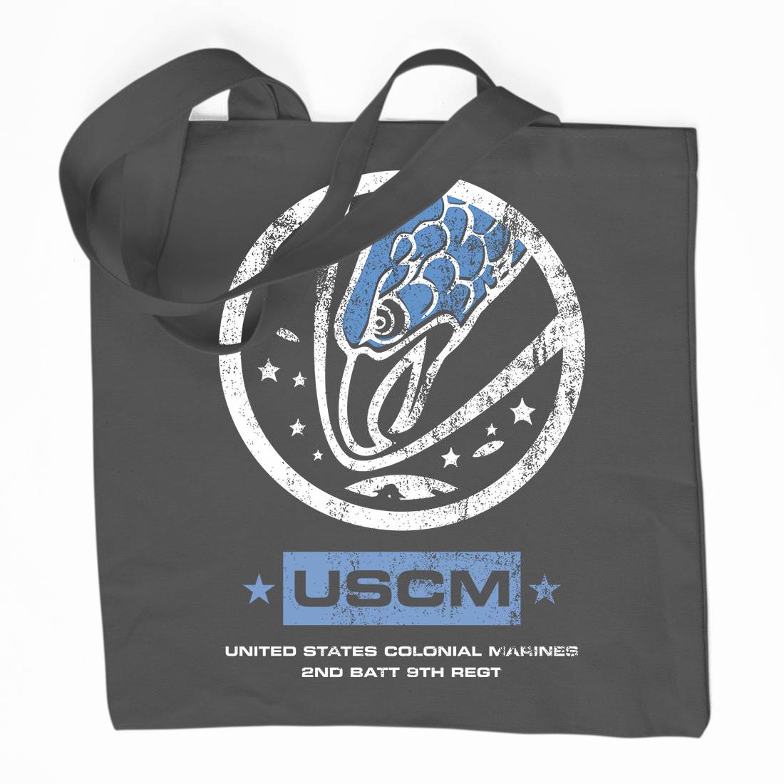 Uscm Organic Premium Cotton Tote Bag Space D135