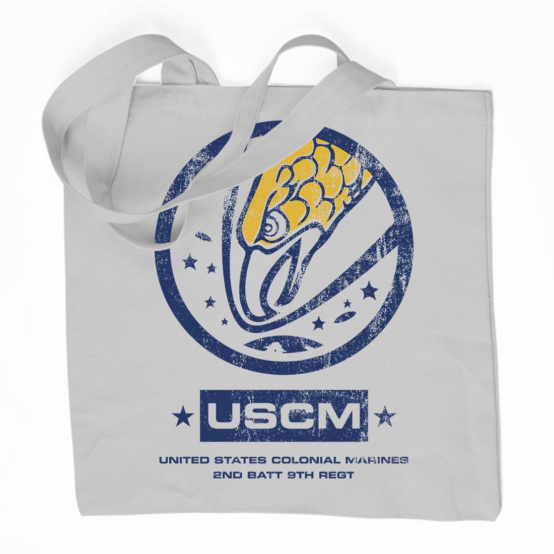 Uscm Organic Premium Cotton Tote Bag Space D135