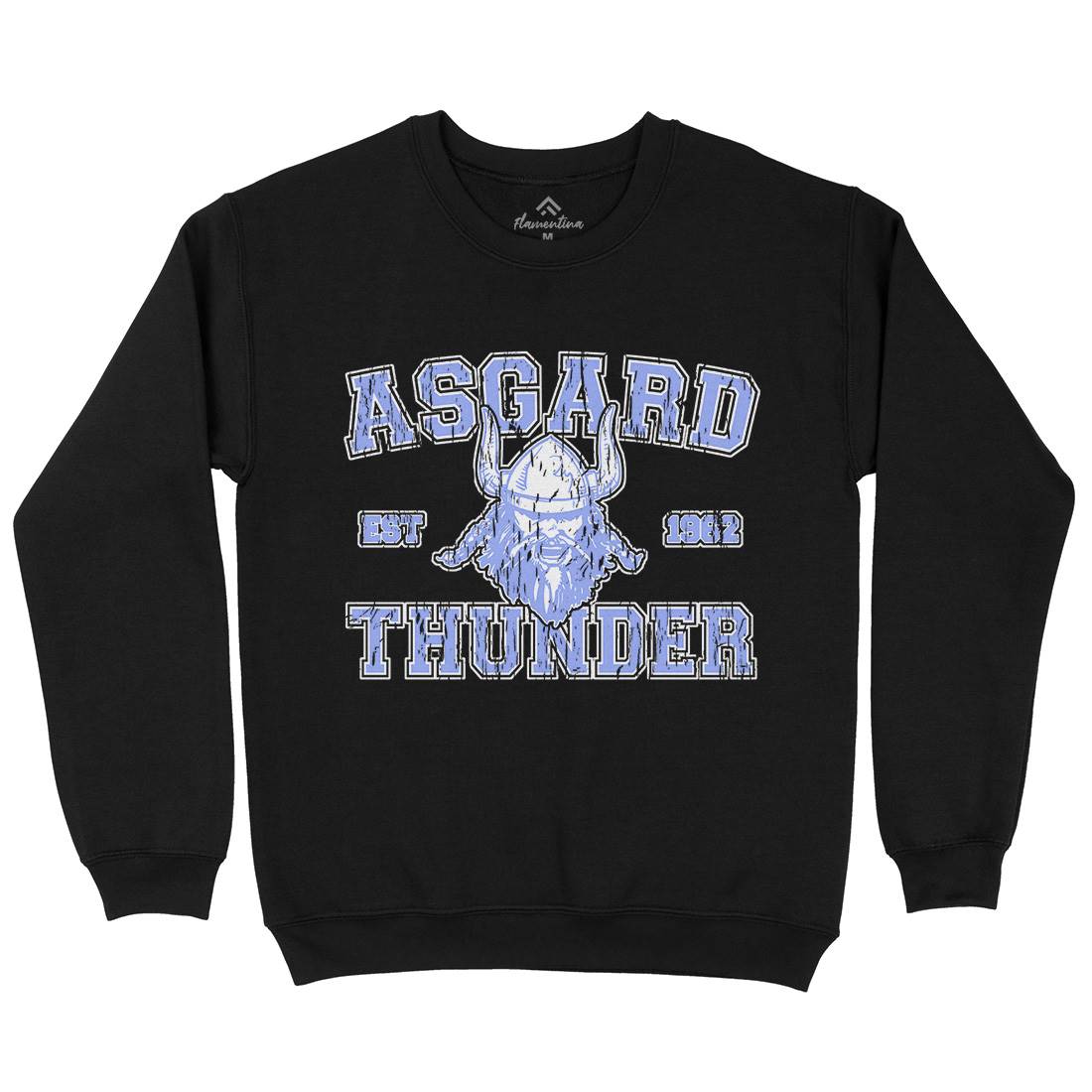 Asgard Thunder Mens Crew Neck Sweatshirt Sport D136