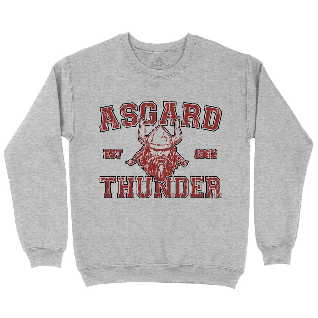 Asgard Thunder Mens Crew Neck Sweatshirt Sport D136
