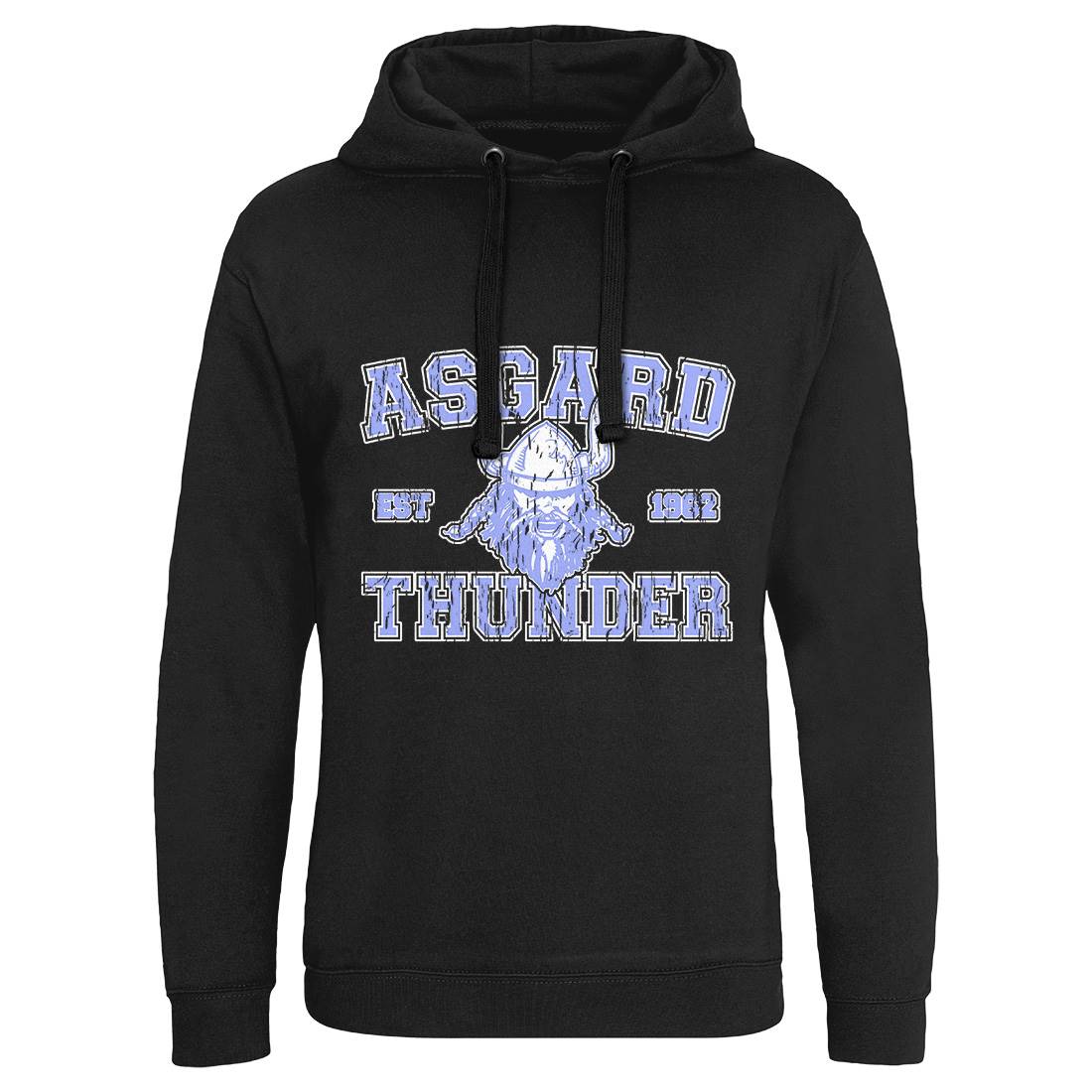 Asgard Thunder Mens Hoodie Without Pocket Sport D136