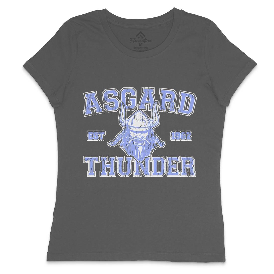 Asgard Thunder Womens Crew Neck T-Shirt Sport D136
