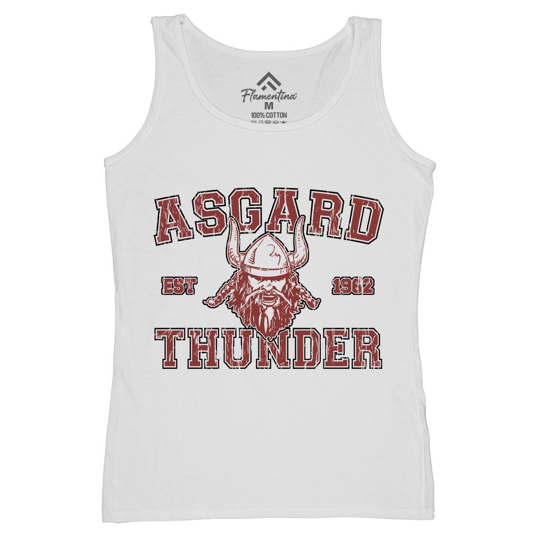 Asgard Thunder Womens Organic Tank Top Vest Sport D136