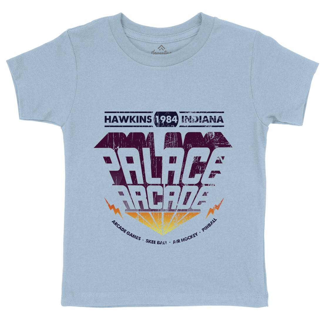 Palace Arcade Kids Organic Crew Neck T-Shirt Horror D138