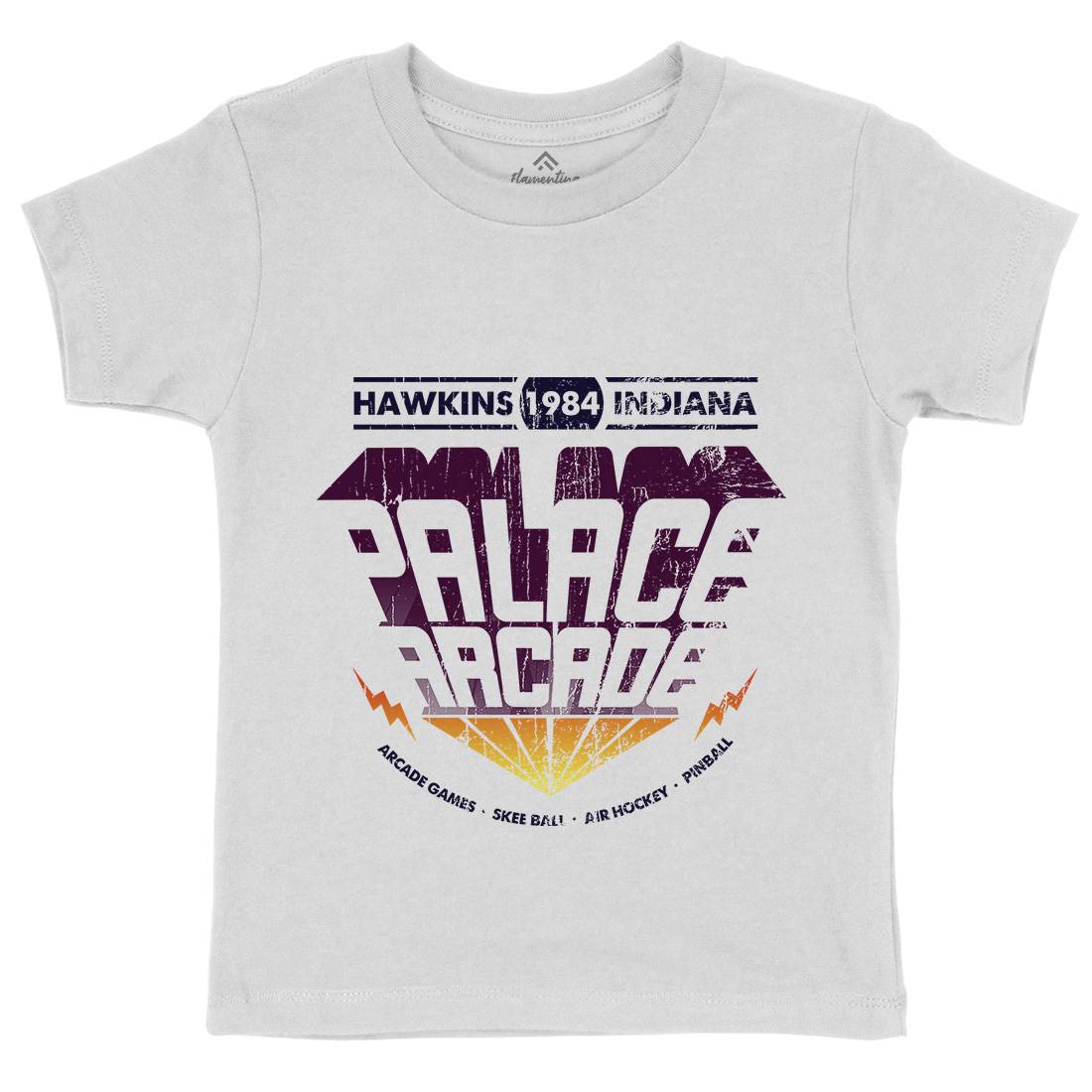 Palace Arcade Kids Organic Crew Neck T-Shirt Horror D138