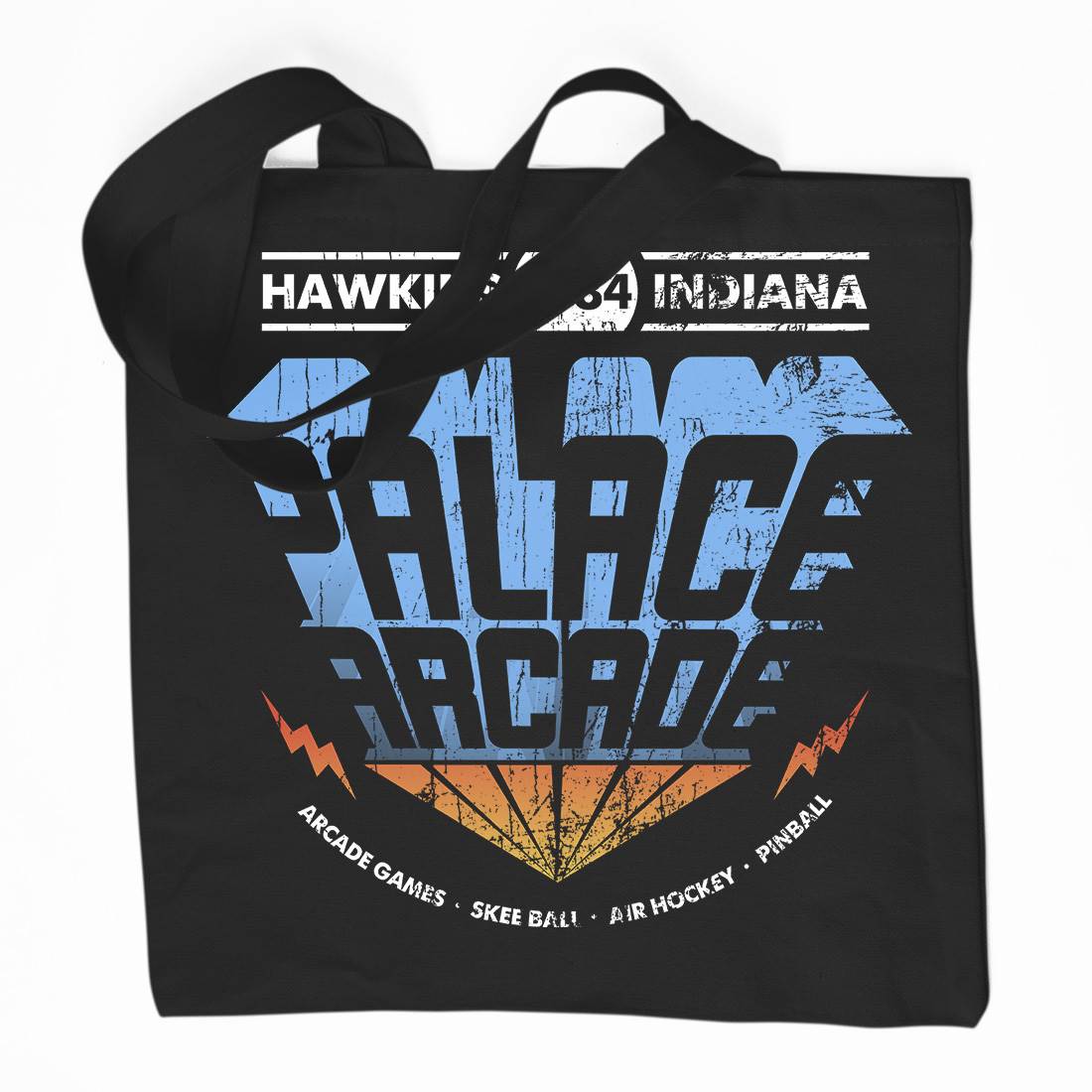 Palace Arcade Organic Premium Cotton Tote Bag Horror D138