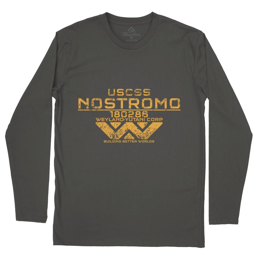 Uscss Nostromo Mens Long Sleeve T-Shirt Space D140