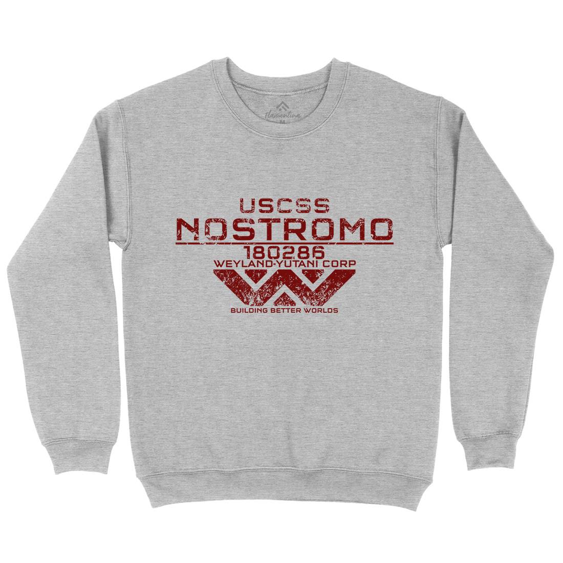 Uscss Nostromo Kids Crew Neck Sweatshirt Space D140