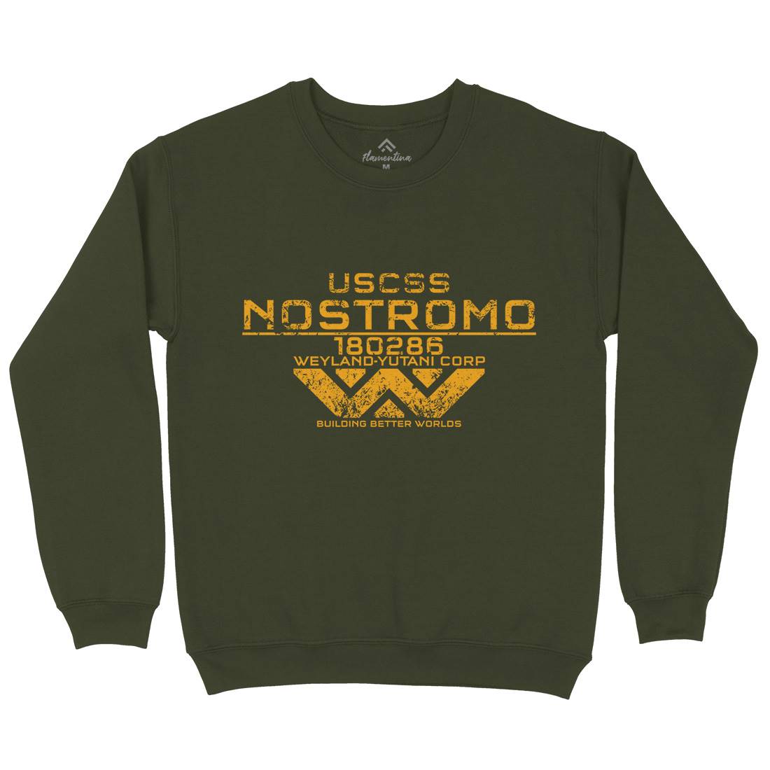 Uscss Nostromo Mens Crew Neck Sweatshirt Space D140