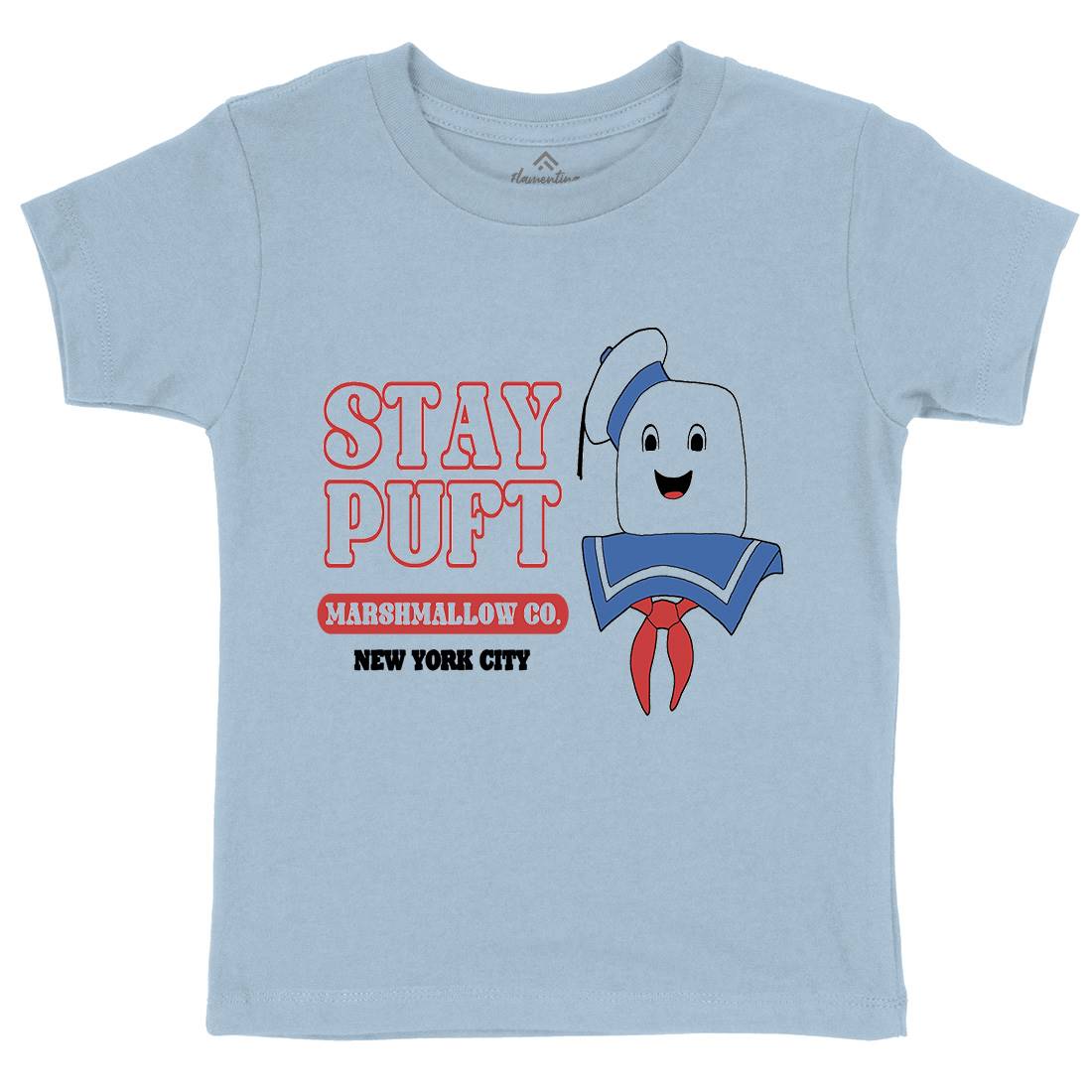 Stay Puft Co Kids Organic Crew Neck T-Shirt Space D141