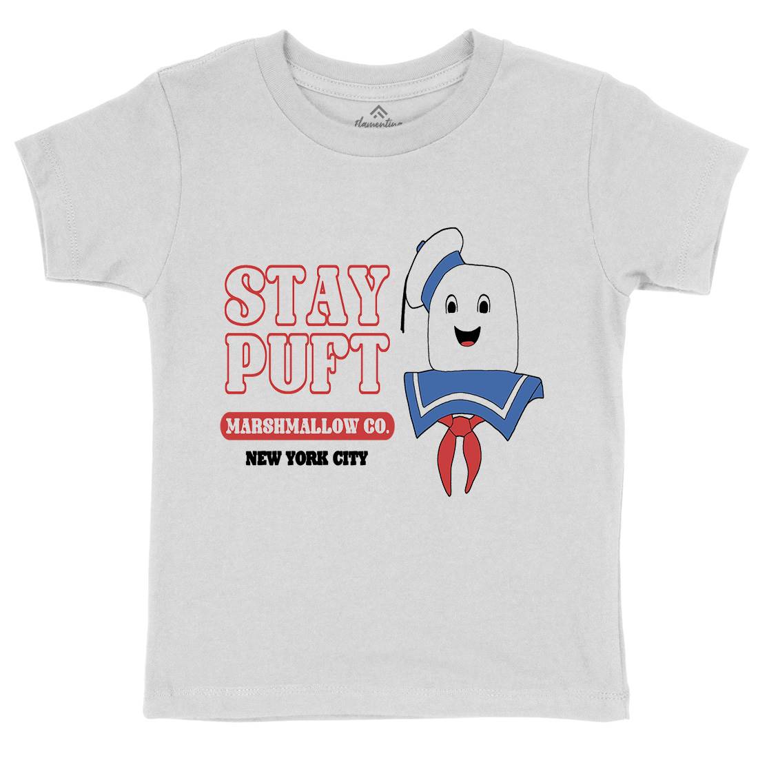 Stay Puft Co Kids Organic Crew Neck T-Shirt Space D141