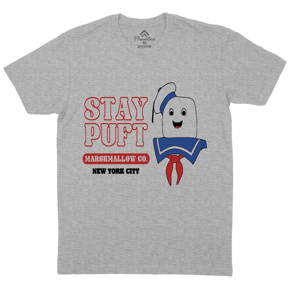 Stay Puft Co Mens Crew Neck T-Shirt Space D141